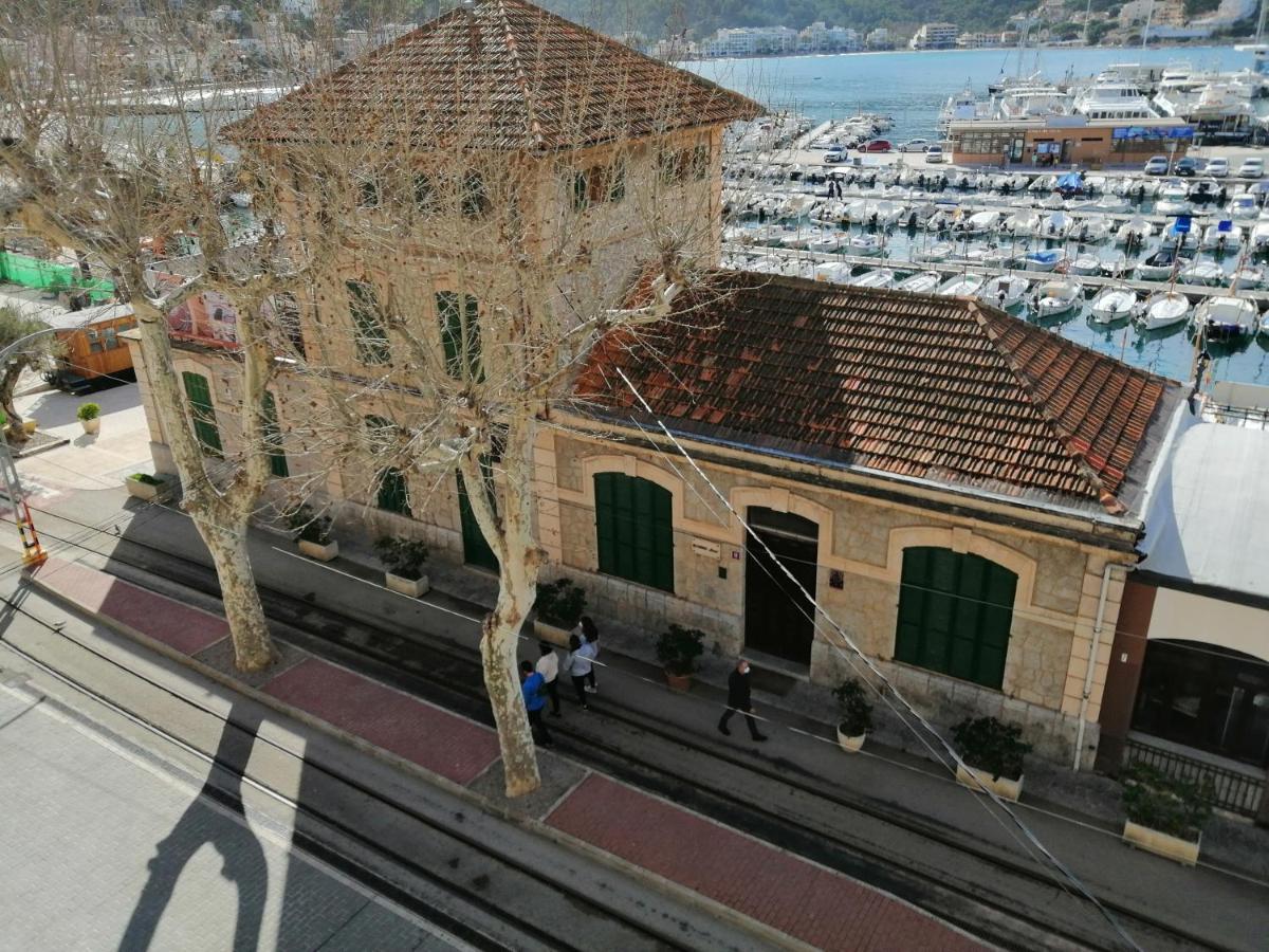 The Tram Stop Port De Soller